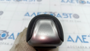 Gear knob Jeep Cherokee KL 19-23 black, rubber, worn