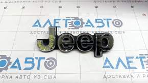 Jeep emblem tailgate Jeep Cherokee KL 19-21 chrome, broken fasteners