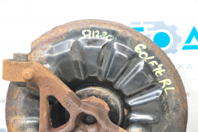 Trunnion with hub rear left VW Golf 15 - with casing, rust