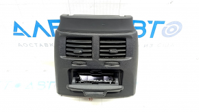 Center console trim with air vent deflector Lexus IS250 IS300 IS350 06-13 black, with ashtray