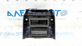 Center console trim with air vent deflector Lexus IS250 IS300 IS350 06-13 black, with ashtray
