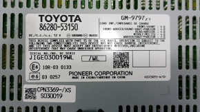 Lexus IS250 IS300 IS350 06-13 Pioneer Audio Amplifier