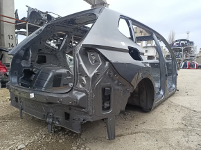 Quarter wing rear right VW Tiguan 18-long, on the body, graphite, butt