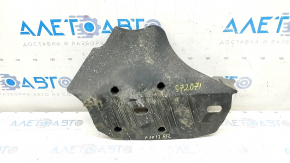 The rear right lever cover under the spring BMW 3 F30 12-18 is dented, worn