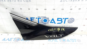Right wing molding Chevrolet Volt 16 - black gloss + chrome, scratches