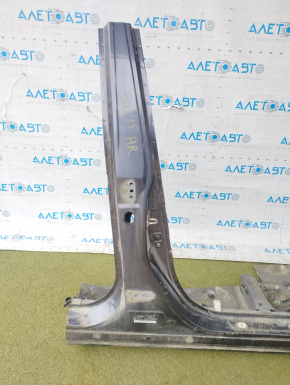 Quarter front right Subaru Outback 15-19 graphite, with central pillar, pokes on pillar