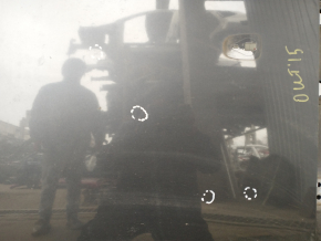Metal roof Subaru Outback 15-19 under the hatch, sawed off, hail