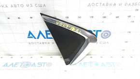 Triangle plug rear wing left Chevrolet Volt 16- chrome, scratch, broken mount