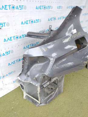 Quarter wing rear right BMW 3 F30 12-18 graphite, made 0.4mm-0.6mm