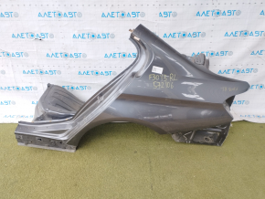 Quarter wing rear left BMW 3 F30 4d 12-18 graphite, pokes