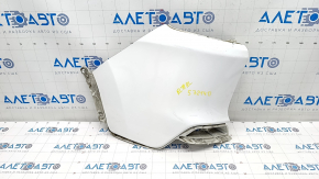 Rear bumper bare left fang Jeep Cherokee KL 19-21 white, scratch