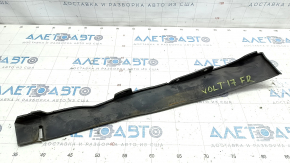 Front bumper extension lip right Chevrolet Volt 16 - tear