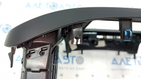 Frame of radio with air ducts Jeep Cherokee KL 19 - under the middle display, scratch, crack in fastening