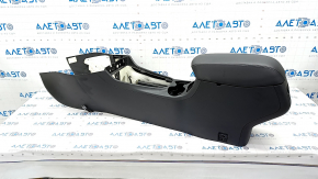 Console center armrest and cup holders Jeep Cherokee KL 19 - black, scratches, missing plugs