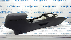 Console center armrest and cup holders Jeep Cherokee KL 19 - black, scratches, missing plugs