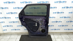 Door assembly rear left Lexus RX350 RX450h 16-22 hybrid, keyless, blue 8X5