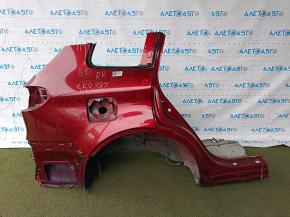 Quarter wing rear right Subaru b10 Tribeca burgundy, pokes