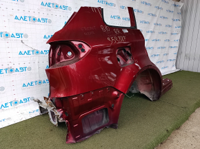 Quarter wing rear right Subaru b10 Tribeca burgundy, pokes
