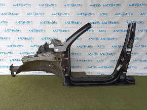 Front quarter left VW Tiguan 09-17 black, with central pillar, pokes