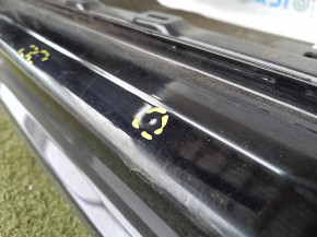 Front quarter left VW Tiguan 09-17 black, with central pillar, pokes