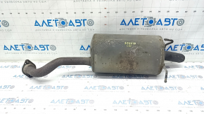 Muffler rear part with barrel Honda CRV 12-14 2.4 rusty
