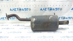 Muffler rear part with barrel Honda CRV 12-14 2.4 rusty