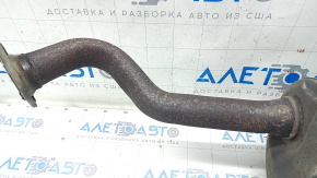 Muffler rear part with barrel Honda CRV 12-14 2.4 rusty