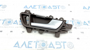 Door handle inner front right Audi A4 B8 13-16 rest, brown, chrome