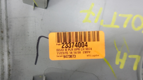 Center pillar trim upper belt left Chevrolet Volt 16- gray, worn, scratches