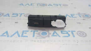Chevrolet Volt 16 center console button block - worn, coating peeled off