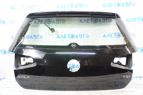 Bare trunk door with glass VW Golf 15- black L041, small dent