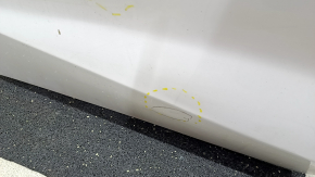 Door bare rear right Chevrolet Volt 16- white G1W, dented
