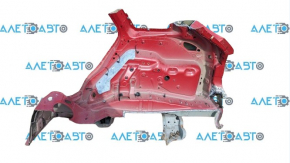 Quarter wing rear right Jaguar F-Pace X761 17- red, aluminum, dent, torn