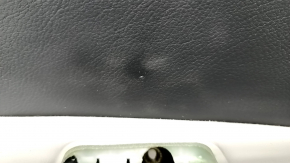 Door trim card rear left Lexus RX350 RX450h 16-17 leather, black with gray insert, molding under the tree, butts, for dry cleaning