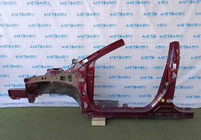 Front quarter left Toyota Avalon 13-18 red, with central pillar
