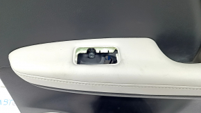 Door trim card rear right Lexus RX350 RX450h 16-17 leather, black with gray insert, molding under the tree, butts, for dry cleaning