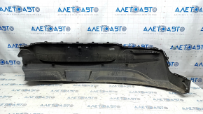 Rear bare lower bumper Chevrolet Volt 16 - black, right part missing, mount broken