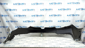 Rear bare upper bumper Chevrolet Volt 16 - white, no fragment on the right side, torn, scratches