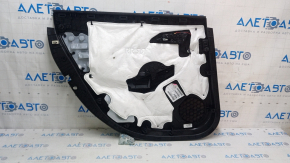 Door trim card rear right Chevrolet Volt 16- black, broken fastening,