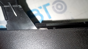 Door trim card rear right Chevrolet Volt 16- black, broken fastening,