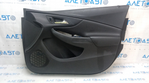 Door trim card front right Chevrolet Volt 16- black, with black insert leather, scratches, for cleaning