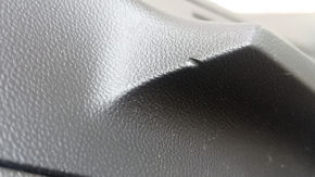 Door trim card front right Chevrolet Volt 16- black, with black insert leather, scratches, for cleaning