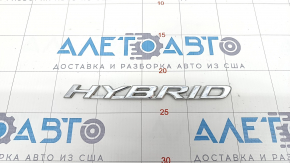 Emblem inscription HYBRID door rear right Lexus RX450h 16-22