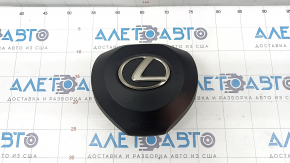 Airbag in steering wheel driver Lexus RX350 RX450h 16-22 black, rusty pyropatron