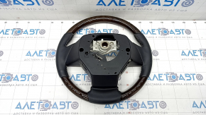 Naked steering wheel Lexus RX350 RX450h 16-22 leather, wood inserts, heated