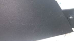 Central console with armrest Chevrolet Volt 16 - black, blue stitching, broken, broken fasteners, scratches, needs cleaning