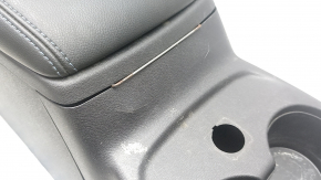 Console center armrest and cup holders Chevrolet Volt 16 - black, scratches, broken, needs cleaning