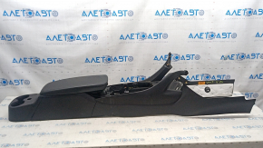 Console center armrest and cup holders Chevrolet Volt 16 - black, scratches, broken, needs cleaning