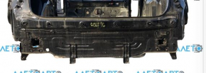 Rear panel VW Golf 15- 2 parts, on the body, black L041