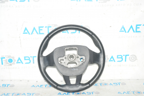 Naked steering wheel Ford Ecosport 18-22 leather, black